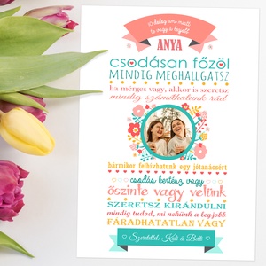 Legjobb anyának! Vidám grafika saját fotóval, 10 dolog ami miatt te vagy a legjobb ANYA! - művészet - grafika & illusztráció - digitális - Meska.hu