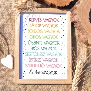 Motiváló, erősítő feliratok - dekor digitálisan, fotópapírra nyomtatva vagy keretezve (A/4) - pozitivitás, iskolakezdés - otthon & életmód - dekoráció - fali és függő dekoráció - felirat - Meska.hu