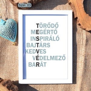 Testvér ajándék grafika A/4-es méretben (fotópapírra nyomtatva vagy keretezve) tesónak - művészet - grafika & illusztráció - digitális - Meska.hu