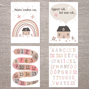 12 féle oktató és motiváló dekor print kisiskolásoknak A/4-es méretben (fotópapírra nyomtatva vagy keretezve)  - otthon & életmód - dekoráció - fali és függő dekoráció - falra akasztható dekor - Meska.hu