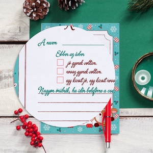 Nyomtatható levél a Mikulásnak (digitális file) kétféle színvariációban. Nyomtasd ki és írjatok levelet a Mikulásnak! - otthon & életmód - papír, írószer - ajándékozás kellékei - képeslap, üdvözlőlap - Meska.hu