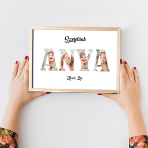 Szeretünk DÉDI! Fényképes ajándék grafika dédinek, mamának, nagyinak, anyának (digitálisan, fotópapíron vagy keretezve) - művészet - grafika & illusztráció - digitális - Meska.hu