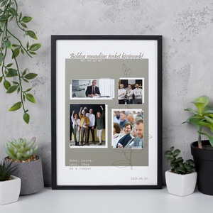 Nyugdíjas búcsúajándék, fotós grafika 4 db fényképpel (digitálisan, fotópapíron, keretezve) nyugdíjba vonulás alkalmával - művészet - grafika & illusztráció - digitális - Meska.hu