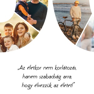 60-as szülinapi fotókollázs A/4-es méretben dátummal, aláírással (digitális kép vagy fotópapírra nyomtatva, keretezve) - művészet - kollázs - Meska.hu