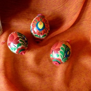 húsvéti matyó mintás hímes tojás szett, Otthon & Életmód, Dekoráció, Dísztárgy, Festett tárgyak, Mindenmás, MESKA