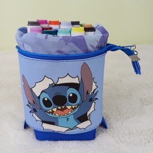 Egyedi, álló tolltartó Stitch - otthon & életmód - papír, írószer - tolltartó & ceruzatekercs - Meska.hu