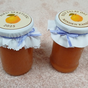 Felirat lekvárra, lekváros üveg kendő, egyediesíthető lekvárfedő - diy (csináld magad) - szolgáltatás - Meska.hu