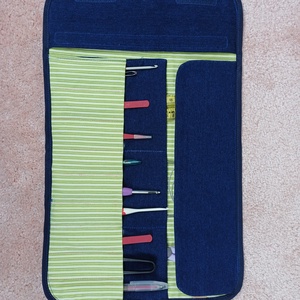 Horgolótű tartó,  kötőtűtartó  - otthon & életmód - lakástextil - varrókellék - Meska.hu