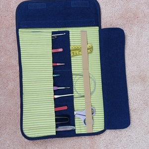 Horgolótű tartó,  kötőtűtartó  - otthon & életmód - lakástextil - varrókellék - Meska.hu