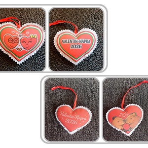 Valentin-napi illatos szívecskék  - táska & tok - kulcstartó & táskadísz - kulcstartó - Meska.hu