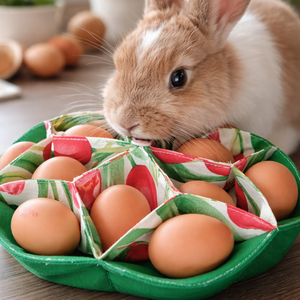 Húsvéti tojás tároló, kosárka  - Meska.hu