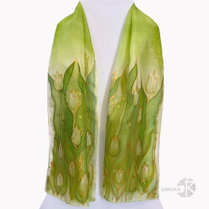 Tulipános sál - Meska.hu