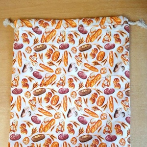 Textil kenyeres zsák (1 kg) - táska & tok - bevásárlás & shopper táska - kenyeres zsák - Meska.hu