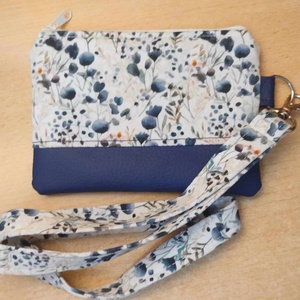 Nyakpántos kulcstartó pamutvászonból  - táska & tok - kulcstartó & táskadísz - kulcstartó - Meska.hu