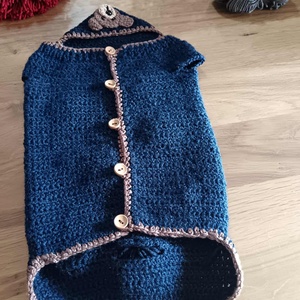 Horgolt kutyaruha - otthon & életmód - kisállatoknak - kutyáknak - kutya ruházat - Meska.hu