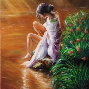 Reggel a tónál Szőke Gábor olajfestmény - művészet - festmény - olajfestmény - Meska.hu Reggel a tónál Szőke Gábor olajfestmény - művészet - festmény - olajfestmény - Meska.hu