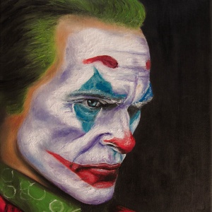 Joker Szőke Gábor olajfestmény - művészet - festmény - olajfestmény - Meska.hu