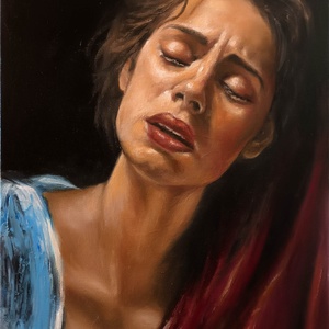 Árnyékok Szőke Gábor olajfestmény - művészet - festmény - olajfestmény - Meska.hu