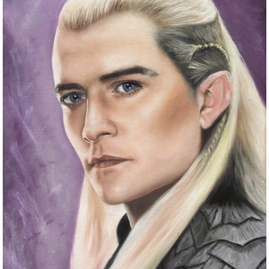 Legolas Szőke Gábor olajfestmény - művészet - festmény - olajfestmény - Meska.hu