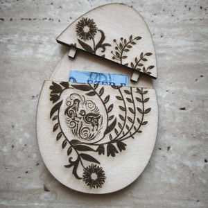 Húsvéti pénzátadó - ünnepi díszek, dekorációk - húsvéti díszek és dekorációk - húsvéti ajándékátadó - Meska.hu