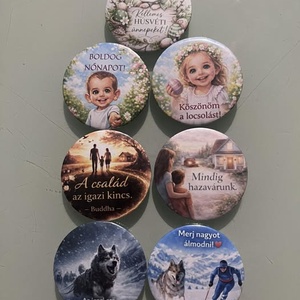 Hűtőmágnes vagy kulcstartó - táska & tok - kulcstartó & táskadísz - kulcstartó - Meska.hu