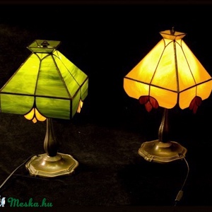 Tiffany Lámpacsalád, Otthon & Lakás, Lámpa, Asztali lámpa, Mindenmás, Üvegművészet, Meska