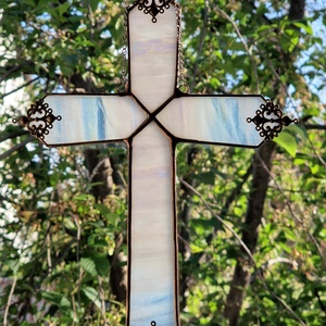 Gyöngyházkereszt - otthon & életmód - vallás - kereszt - Meska.hu