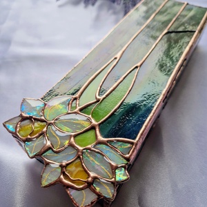 Nárcisz-pár ékszerdoboz, Ékszer, Ékszertartó, Ékszerdoboz, Mindenmás, Üvegművészet, MESKA