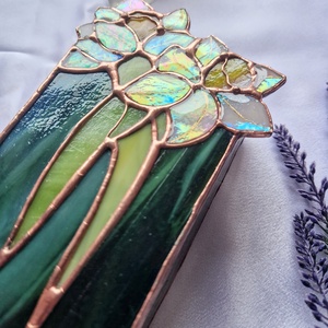 Nárcisz-pár ékszerdoboz - ékszer - ékszertartó - ékszerdoboz - Meska.hu