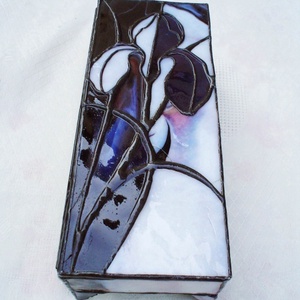  Tiffany Nőszirmos -ékszerdoboz - ékszer - ékszertartó - ékszerdoboz - Meska.hu