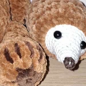 Plüss kutyus és sünike � amigurumi barátok - játék & sport - plüssállat & játékfigura - kutya - Meska.hu