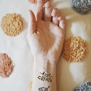 Ideiglenes tetkó // HEALING - FEKETE + SZÍN (A6 méretű ív) - művészet - grafika & illusztráció - digitális - Meska.hu
