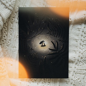 BELSŐ TŰZ // A6 print - művészet - grafika & illusztráció - művészi nyomat - Meska.hu