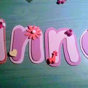 Dekorgumi név (Anna) - Meska.hu