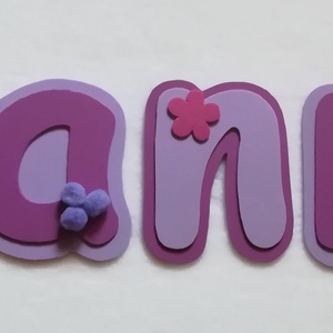 Dekorgumi név (Hanna) - Meska.hu