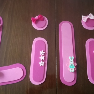 Dekorgumi név (Lili) - Meska.hu