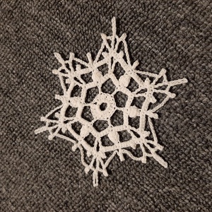 Horgolt hópehely 10., Otthon & Életmód, Dísztárgy, Dekoráció, Mindenmás, MESKA