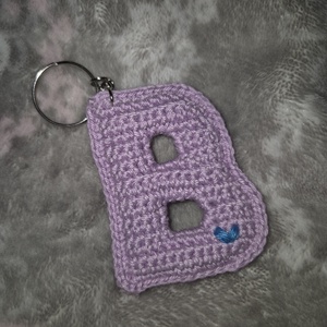 B kulcstartó , Táska & Tok, Kulcstartó & Táskadísz, Kulcstartó, Horgolás, MESKA
