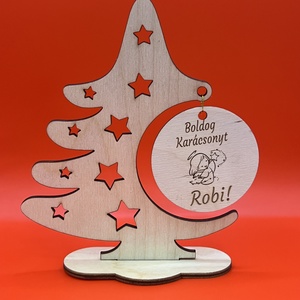Adventi, karácsonyi fenyőfa, Kellékek & szerszámok, Dekorációs kellékek, Dekorfenyő, Famegmunkálás, Gravírozás, pirográfia, MESKA