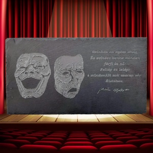 William Shakespeare színházi emléktábla 40 x 20 cm -  - Meska.hu