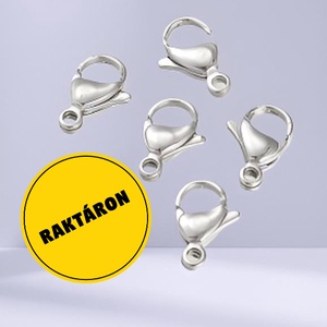 Delfin kapocs 15db/csomag, Kellékek & szerszámok, Ékszerkellék, Medáltartó, medálkapocs, , MESKA