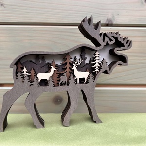 Rétegelt lemezből készült dekoráció, anya, apa - esküvő - emlék & ajándék - szülőköszöntő ajándék - Meska.hu