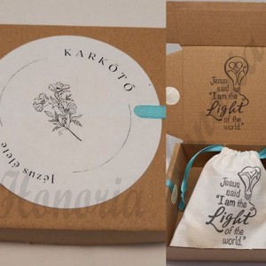 Jézus élete - keresztény történet karkötő-barna-084 - ékszer - karkötő - bogyós karkötő - Meska.hu