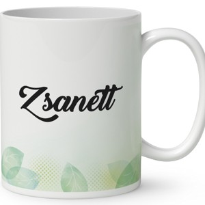 Névvel kérhető - Locsolós napraforgós manó lány mintás bögre - otthon & életmód - konyhafelszerelés, tálalás - tálalás - bögre & csésze - Meska.hu