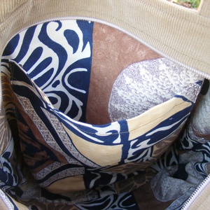 Őszí hímzett táska - táska & tok - kézitáska & válltáska - válltáska - Meska.hu