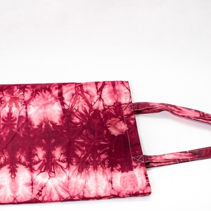 Bordó batik vászontáska, Táska & Tok, Bevásárlás & Shopper táska, Shopper, textiltáska, szatyor, , MESKA