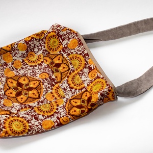 Narancs-bézs táska - táska & tok - kézitáska & válltáska - tarisznya - Meska.hu