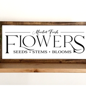 127 Market fresh flowers 40x20 cm -  - Meska.hu