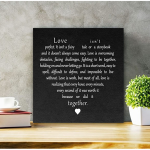 Love isn't perfect 30x30 cm fekete vagy fehér fa tábla - otthon & lakás - dekoráció - táblakép - Meska.hu Love isn't perfect 30x30 cm fekete vagy fehér fa tábla - otthon & lakás - dekoráció - táblakép - Meska.hu