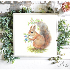 Barna mókus 20x20 cm fa tábla gyerekszobába-babaszobába - otthon & életmód - dekoráció - Meska.hu